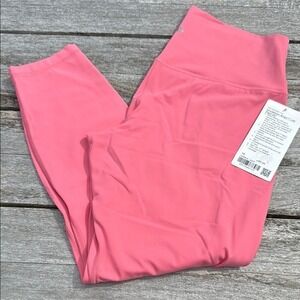 Lululemon Align‎ High-Rise Pant 25" Sakura Pink size 14 nwt leggings